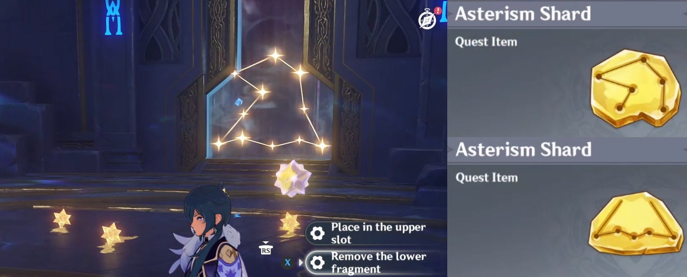 Genshin Impact astral puzzle solutions for Mona domain